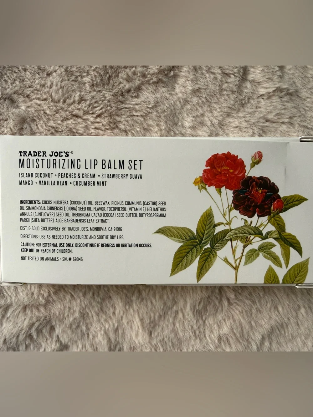 NWT Trader Joe’s Moisturizing Lip Balm Set of 6